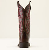 Ariat SS27 Womens Round Up Ruidoso Wide Square Toe Arizona Brown
