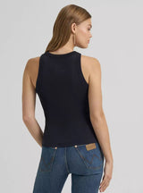 Wrangler x Lainey Wilson SS26 Cowboy Tank Black