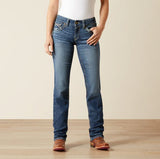 Ariat AW26 Womens Mid Rise Estelle Straight Leg Jean