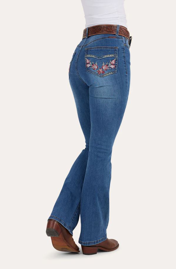 Ringers Western AW26 Womens Penny Rodeo BootCut Jean Vintage Wash