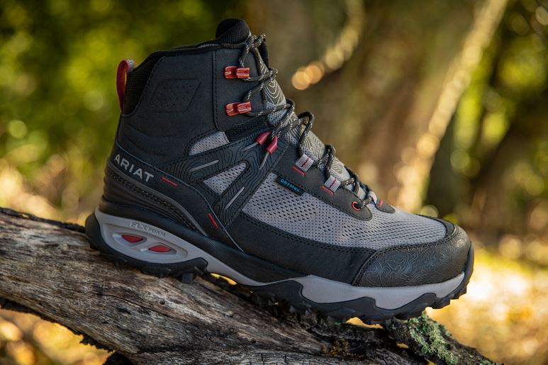 Ariat AW26 Mens Traverse Mid H20 Black/Grey