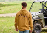 Ariat W26 Mens Southwest Simple Buckle Hoodie Bone Brown