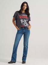 Wrangler AW26 Womens Mae Mid Rise Boot Cut Jean Nadia