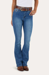 Ringers Western AW26 Womens Penny Rodeo BootCut Jean Vintage Wash