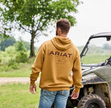 Ariat W26 Mens Southwest Simple Buckle Hoodie Bone Brown