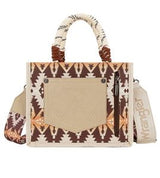 Wrangler SS25 Southwestern Rope Handle Bag