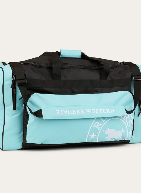 Ringers Western SS25 Rider Sports Bag Black/Turquoise