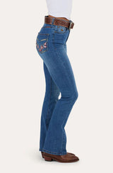 Ringers Western AW26 Womens Penny Rodeo BootCut Jean Vintage Wash