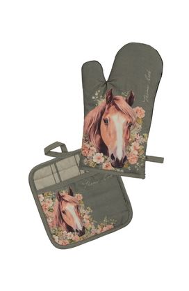 Thomas Cook Oven Mitt & Pot Holder Set