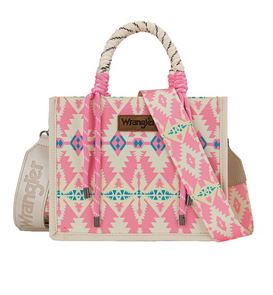 Wrangler SS25 Southwestern Rope Handle Bag