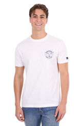 Pure Western SS27 Mens Walker TShirt  Off White