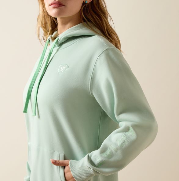 Ariat SS27 Womens Logo 2.0 Hoodie Silt Green