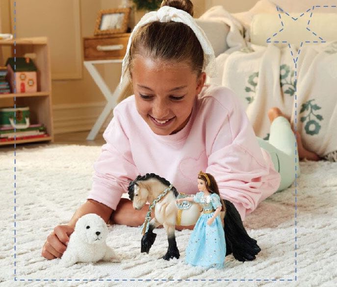 Breyer Traditional 2026 Holiday Playset Arctic Princess Adventure