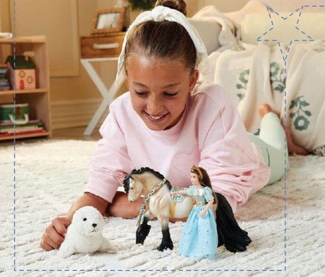 Breyer Traditional 2026 Holiday Playset Arctic Princess Adventure