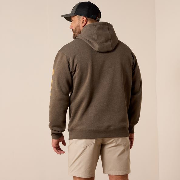 Ariat SS26 Mens Rebar Lightweight Logo Hoodie