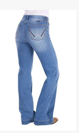 Wrangler SS27 Womens Margo Trouser Jean 34 Leg