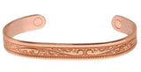 Sabona Western Scroll Copper Magnetic Wrist Band