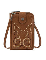COMING SOON Wrangler S26 Swirl Phone Wallet Bag Tan