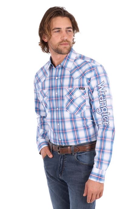 Wrangler SS27 Mens Louis Logo Shirt
