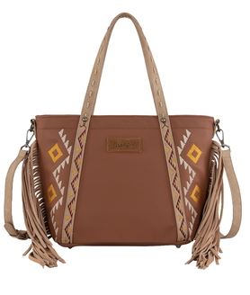 Wrangler AW26 Indiana Fringe Tote Bag