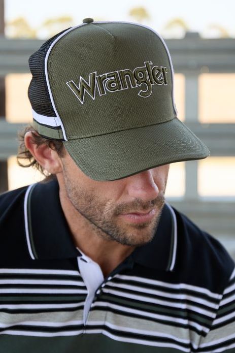 Wrangler SS25 Logo HP Trucker