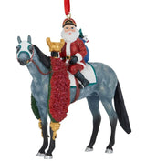 Breyer Stabemates 2026 Santa Ornament Off To The Races