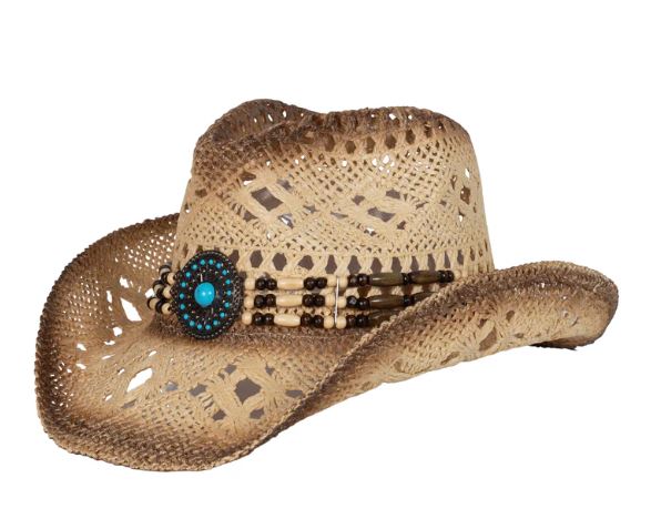 Just Country Cowboy Hat Tobacco/Black