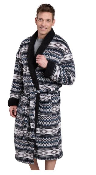 Roper Mens Fleece Robe