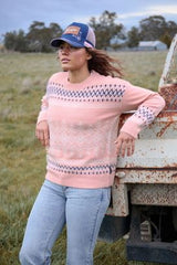 Wrangler AW26 Womens Janey Pullover Sweater