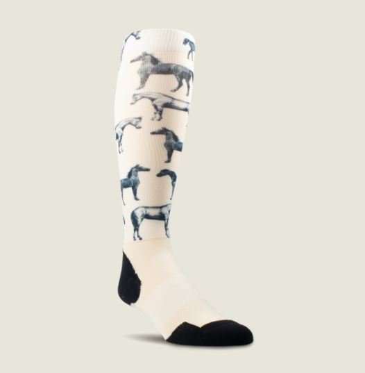 Ariat SS25 Womens Ariattek Slim Printed Sock