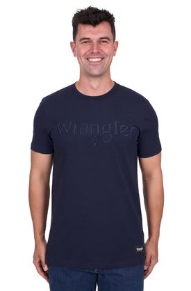 Wrangler SS25 Mens Chase TShirt Navy