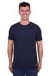 Wrangler SS25 Mens Chase TShirt Navy