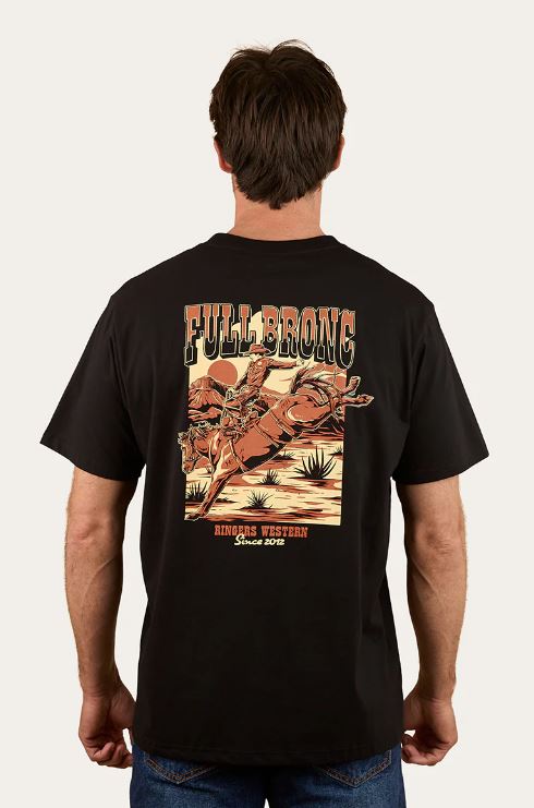 Ringers Western SS26 Mnes Full Bronc Loose Fit TShirt