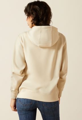 Ariat W26 Womens Stitch Hoodie Oyster Grey