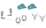 Montana Silversmith Boot Scootin Post Earring Set