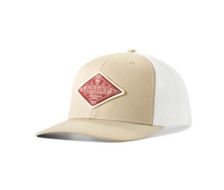 Ariat SS24 Mens Diamond Patch Trucker Cap