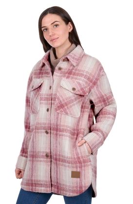Dux-Bak AW26 Womens Elk Overshirt Pink