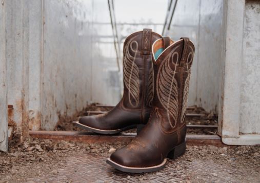 Ariat Womens Round Up Wide Square Toe