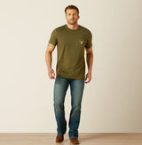 Ariat SS26 Mens Roped Diamond TShirt