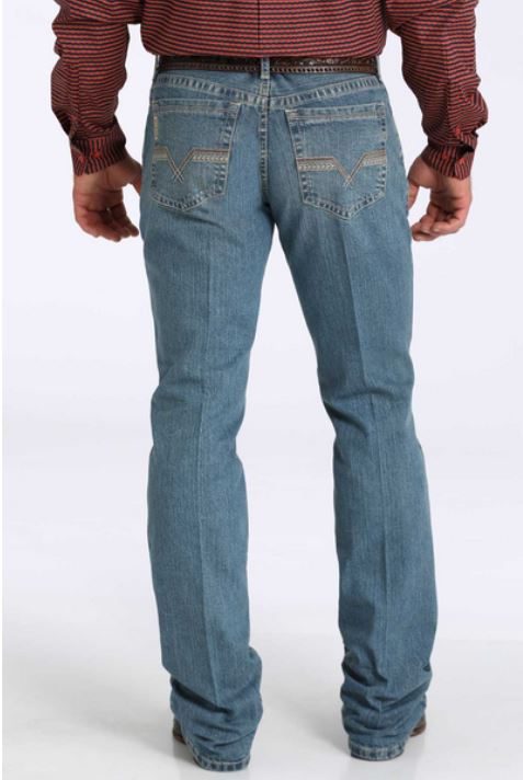 Cinch S52 Mens Ian Medium Stone Wash Bootcut Jean