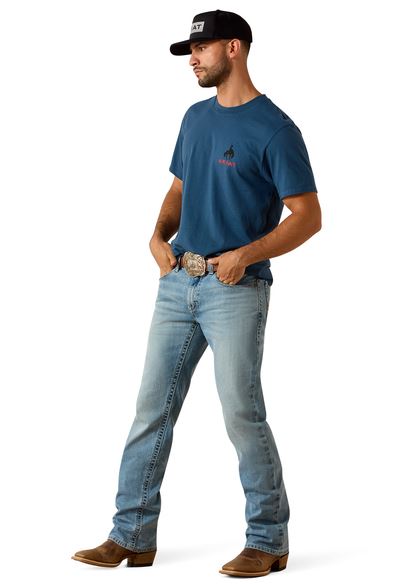 Ariat SS27 Mens Flag Bronco TShirt