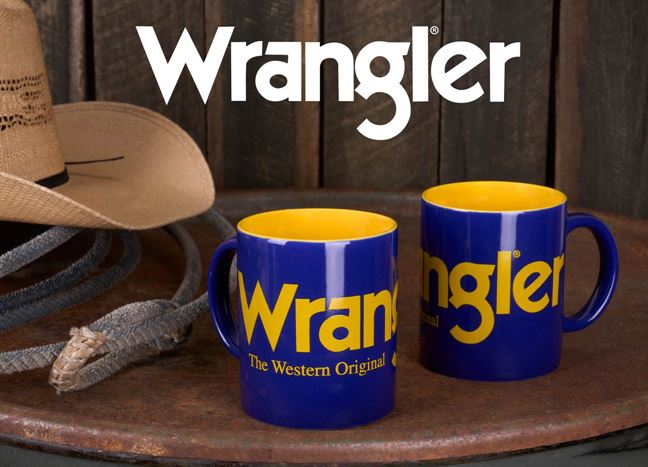 Wrangler Logo Mug