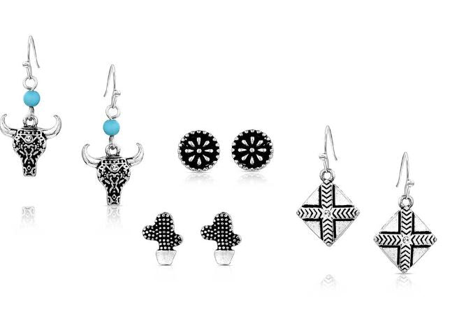 Montana Silversmith On The Plains Earring Set