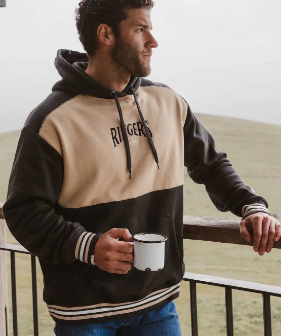 Ringers Western AW26 Mens Barrow Creek Hoodie Charcoal