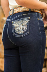 Pure Western SS27 Womens Daph High Rise Boot Cut Jean 30Leg