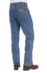 Wrangler Mens Classic Straight Leg Jean Original Stone 34Leg