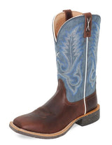 Twisted X AW25 Womens 11'' Tech X2 Boot Dark Coffee/Blue