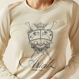 Ariat AW26 Womens Ritzy Logo Long Sleeved TShirt