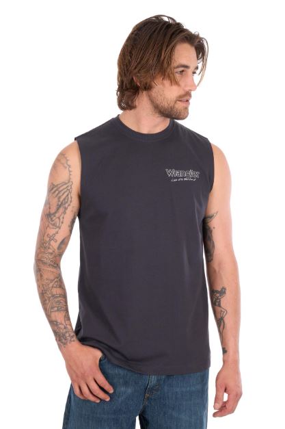 Wrangler S27 Mens Paul Muscle Tank
