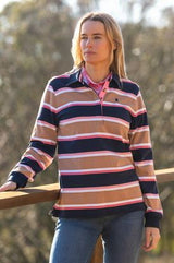 Thomas Cook AW26 Womens Ruth Rugby Tan/Pink